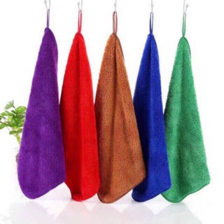 Khăn làm nail,khăn treo bếp, lau tay 30x30cm