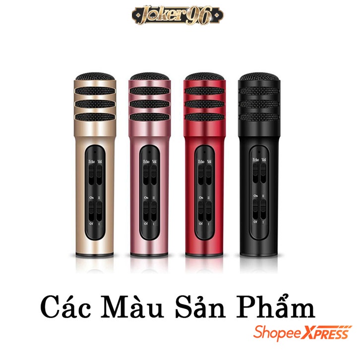 Micro thu âm Livestream C7, Mic hát karaoke thu âm siêu hay bảo hành lỗi 1 đổi 1