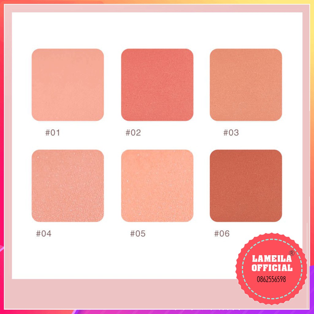 Phấn Má Hồng Lameila Gốm Vitality Blush P0139