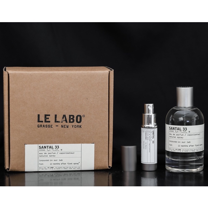 Nước Hoa Le Labo Santal 33 - Chiết 5ml 10ml - Mẫu Thử