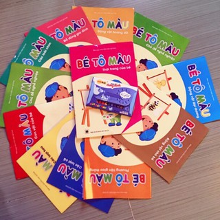 Combo 12 quyển tập tô hình