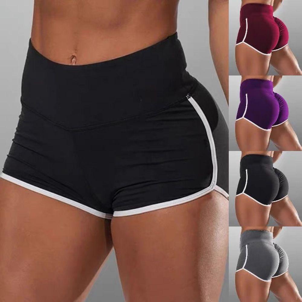LET Quần Short Thể Thao Nâng Hông Lưng Cao Năng Động Thời Trang