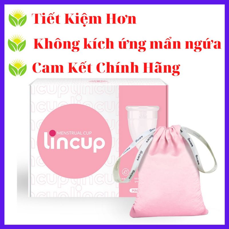 [Chính hãng] Cốc nguyệt san LINCUP Nhập khẩu từ Mỹ