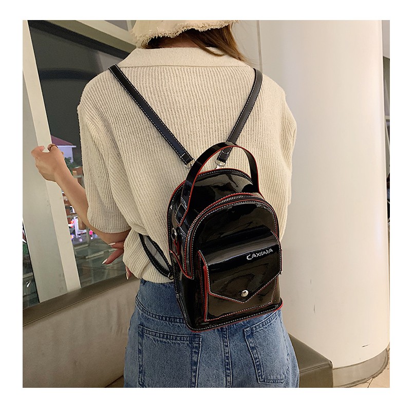 Ba lô da bóng viền