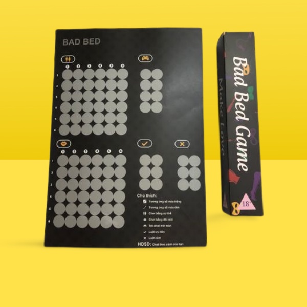 Bảng Game Bad Bed Make Love Trò Chơi Drinking Game Nâng Tầm Cảm Xúc Cho Cuộc Yêu0