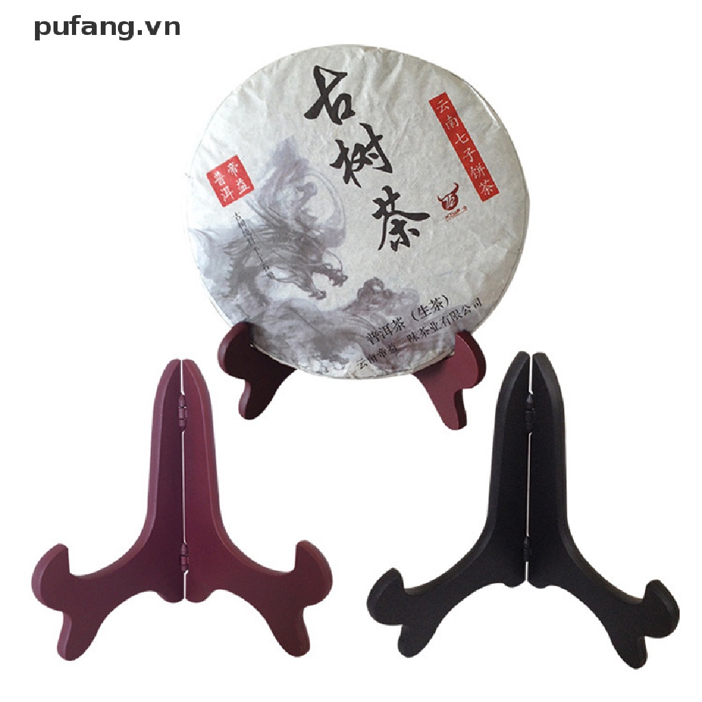 1 Giá Đỡ Trưng Bày Đĩa / Sách / Ảnh Bằng Gỗ