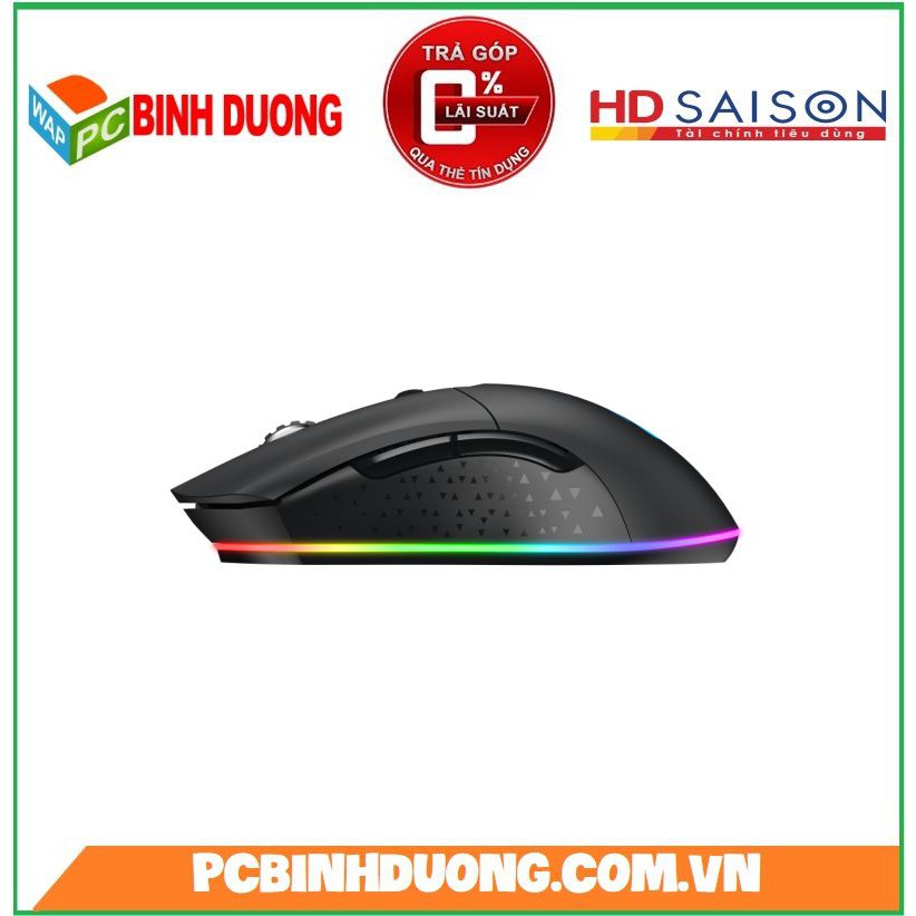 Chuột Không Dây Gaming DAREU EM901 RGB Wireless ( Đen / Hồng )  (Bản Nâng Cấp Từ EM905 PRO )