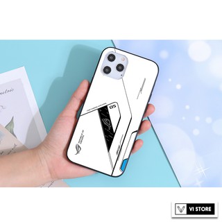 Ốp lưng kính cường lực iPhone 12 Pro Max - ROG Gaming