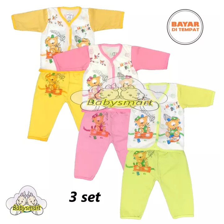 Babye - MELODY.. Bộ áo dài tay + quần dài cho bé (3 tháng)