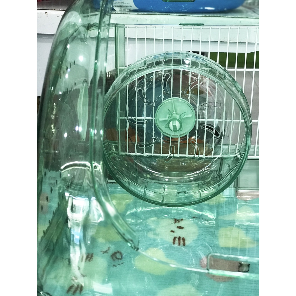 Lồng hamster đủ phụ kiện bằng mica trong suốt  Mẫu mới 2022