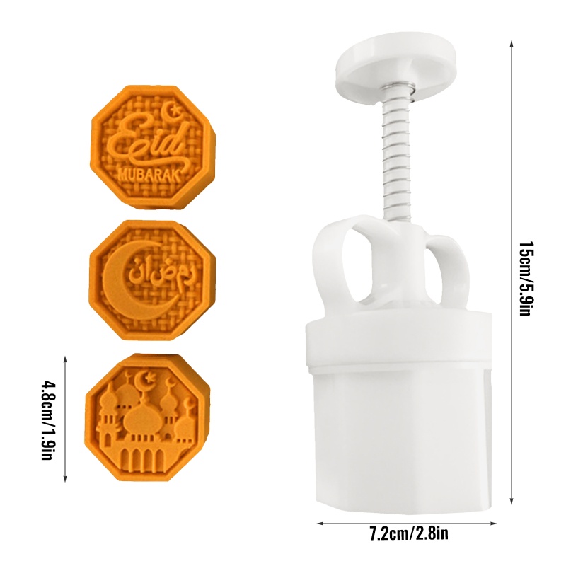 Khuôn Nhấn Cắt Bánh Trung Thu Thủ Công 50g Tùy Chỉnh Tiện Dụng