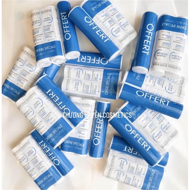 Son Dưỡng Môi Bioderma Atoderm Lèvres Stick Hydratant