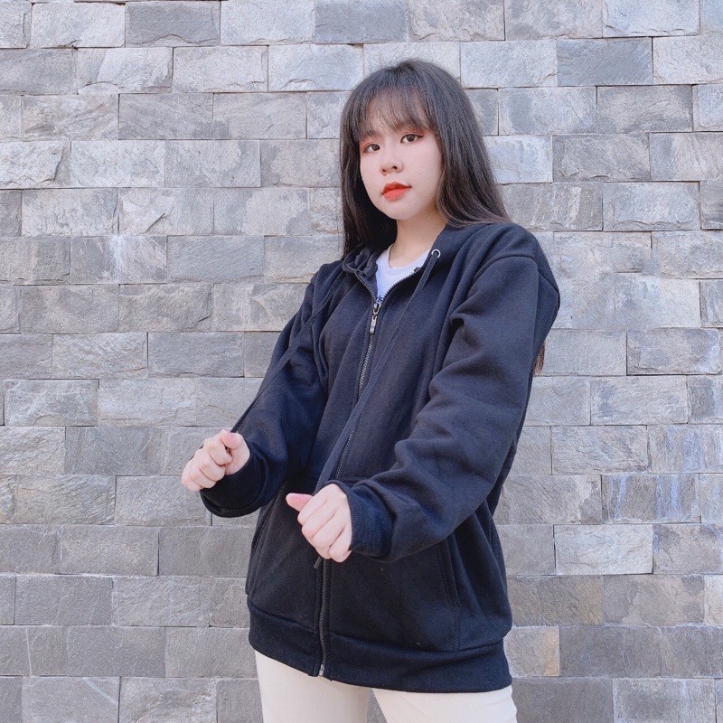 Áo Khoác Hoodie Dây Kéo Có Nón 4 Màu - HÀNG SHOP | BigBuy360 - bigbuy360.vn