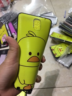 Ốp Samsung Note3 dẻo in hình vịt kute