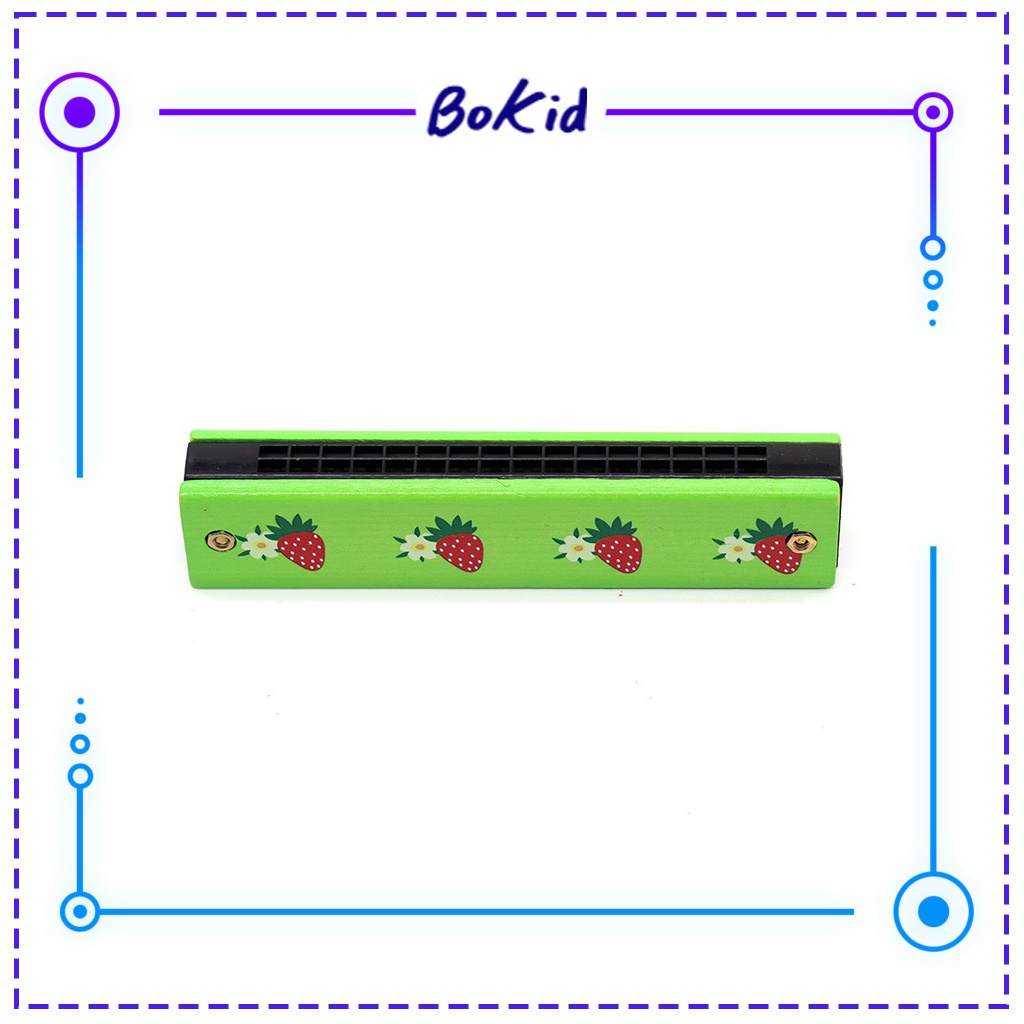 Kèn harmonica dành cho bé làm quen âm nhạc , với nhiều màu sắc và họa tiết bắt mắt