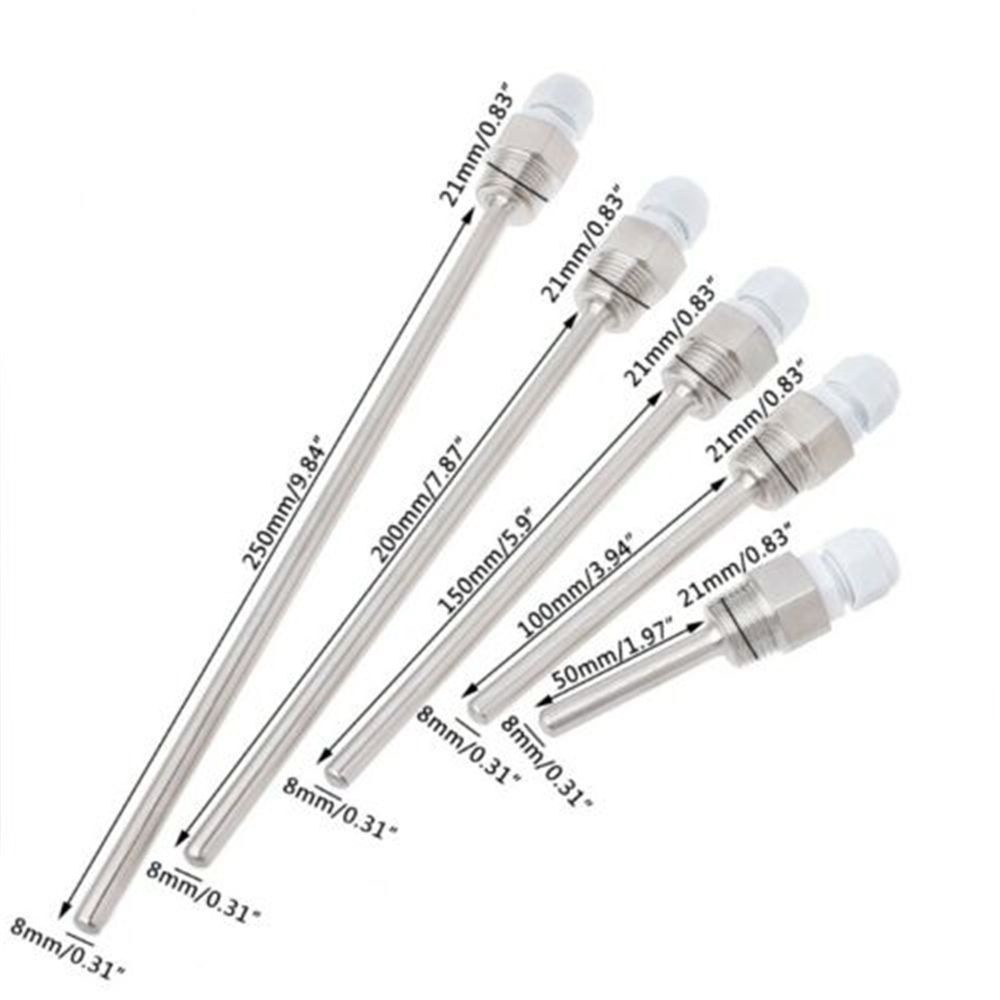 Ống cảm biến nhiệt độ bằng inox ren ngoài 1/2