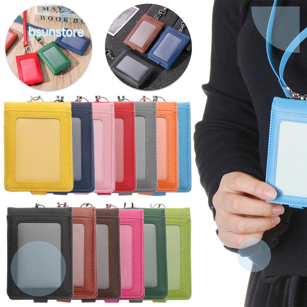 Ví Đựng Thẻ Bằng Da Pu Đa Năng Tiện Dụng Cho Nam Nữ Ốp