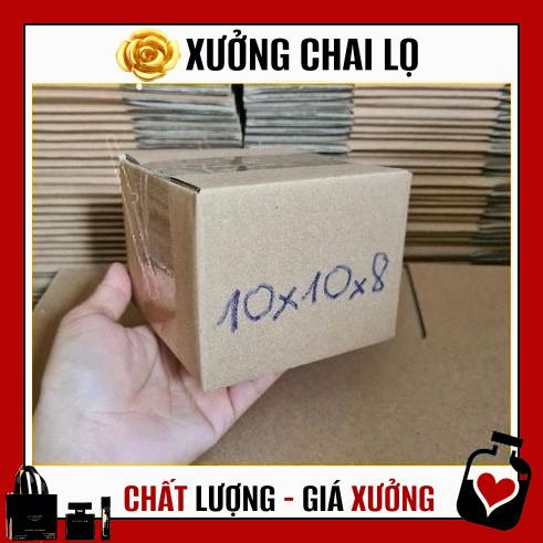 [TOP GIÁ RẺ] [10x10x8] Thùng Hộp Carton Đóng Gói Hàng ,Xưởng Chai Lọ