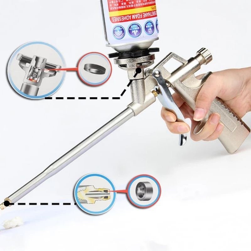 Súng bắn keo bọt nở - Súng bắn Foam