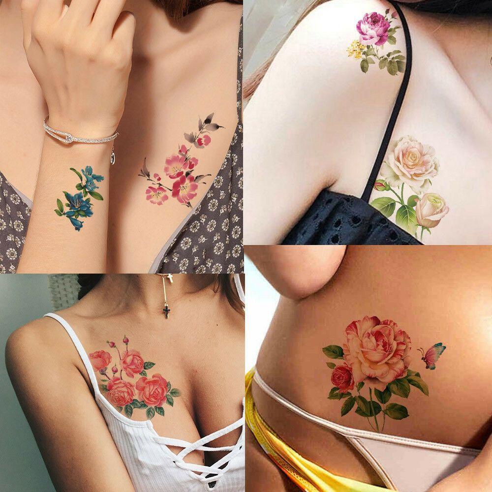 Hình Xăm Dán Trang Trí Cơ Thể Chống Nước Lâu Trôi Thiết Kế Thời Trang
