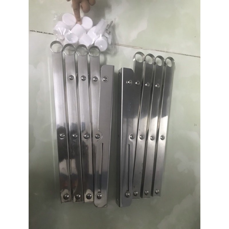 Giàn phơi co giãn thông minh phi 22mm dài 1m5 rộng 90cm inox 201