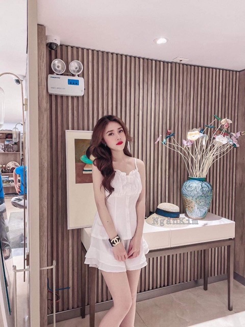 BỘ ĐŨI 2 DÂY CÚP ĐÍNH NGỌC SIÊU XINH | BigBuy360 - bigbuy360.vn