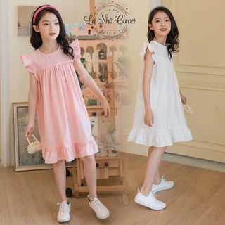 Váy bé gái phong cách hàn quốc size đại 4/5/6/7/8/9/10/11/12/13/14/15/16 tuổi (9-50kg) hàng Quảng Châu cao cấp 2022