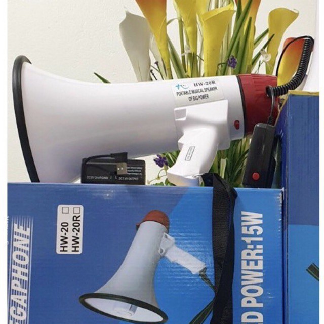 Loa Phóng Thanh Ghi Âm Cầm Tay Megaphone-11S,Tăng Cường Âm Thanh Giọng Nói