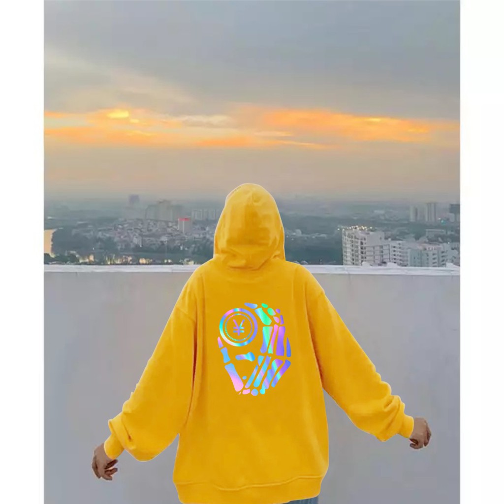 Áo Khoác Nỉ Hoodie Phản Quang Bàn Tay Dirty Coins Unisex Freesize Dưới 65 Kg | BigBuy360 - bigbuy360.vn