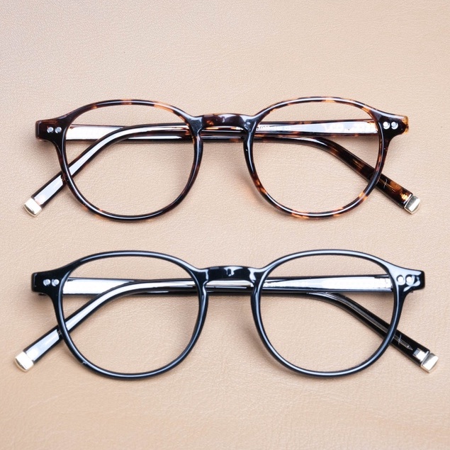 Gọng Kính Cận Tròn Nhựa TR Shady Unisex G2161 (Nhiều Màu)