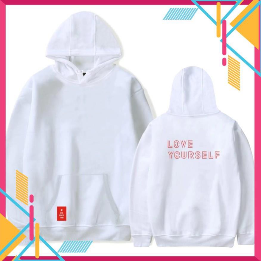 [SALE SỐC] ✔️ Áo Hoodie LOVE YOURSELF WORLD TOUR BTS