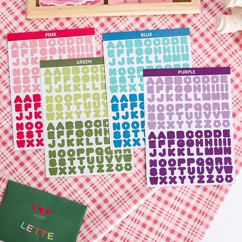 Miếng Dán Trang Trí Hình Lều Màu Sắc DIY