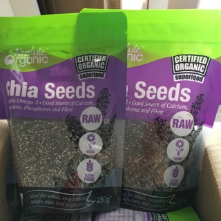 Hạt chia Absolute Organic tím 250gr