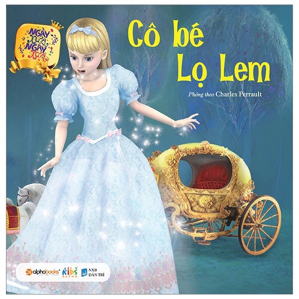 Sách-Ngày xửa ngày xưa-Cô bé Lọ Lem (tái bản 2019)