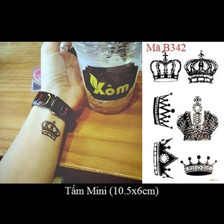 Xăm dán tattoo vương niệm B342
