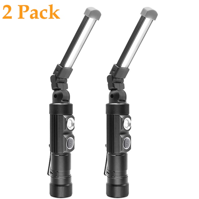 Đèn LED COB 5 Chế Độ Sáng 2000Lm Có Thể Sạc Lại Kèm Phụ Kiện