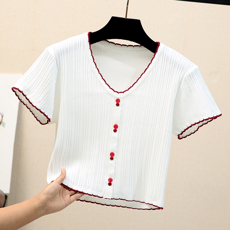 Áo croptop nữ, áo croptop kiểu dáng ôm free size mùa hè 2022 thoáng mát CP01- JinJu