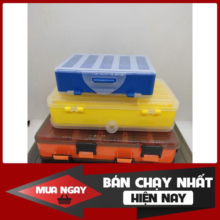 Hộp đựng mồi câu Lure cao cấp{ SIÊU BỀN} Chất liệu nhựa PVC  thiể kế đẹp phù hợp đựng các loại mồi☘☘ĐỒ CÂU CHA GIÀ VLOG