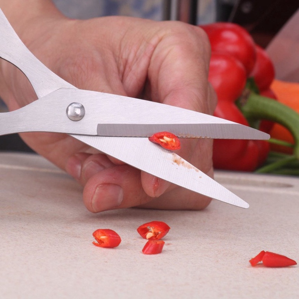 Bộ Dao Kéo Nhật Bản 5 Món Bằng Inox Đúc Nguyên Khối Cao Cấp Kháng Khuẩn Cực Tốt – Tặng Kèm Bộ Để Dao Thớt Chuyên Dụng