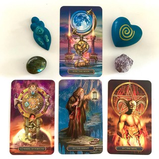 Bài Gilded Tarot Royale Kit