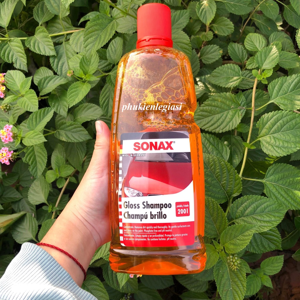 Xà Bông Xà Phòng Rửa Xe Sonax Gloss Shampoo