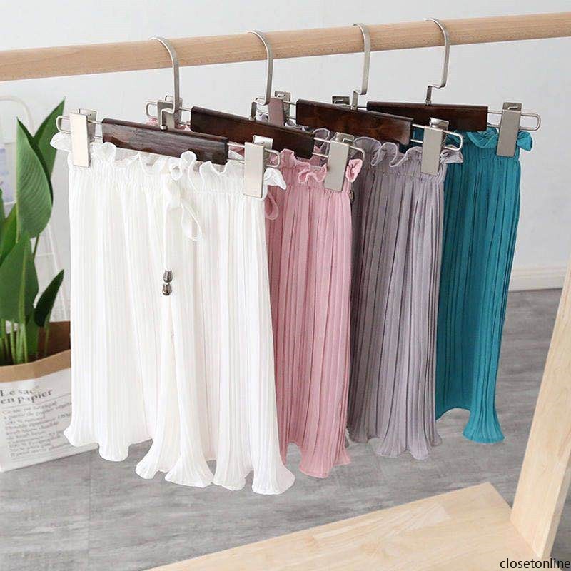 Quần ống rộng Chống Muỗi Chất Liệu Chiffon Mỏng Cao Cấp Thời Trang Mùa Hè Cho Bé