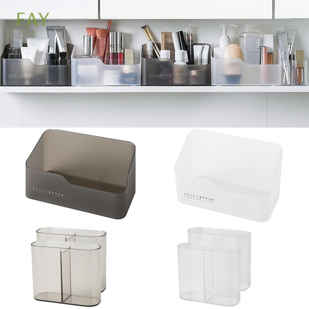 Khay nhựa dùng đựng đồ dùng nhà tắm / đồ trang điểm tiện dụng