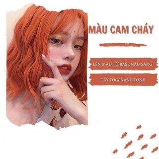 💥 💥 Thuốc nhuộm tóc màu Cam Cháy 🌟