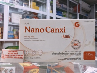 Canxi sữa nano