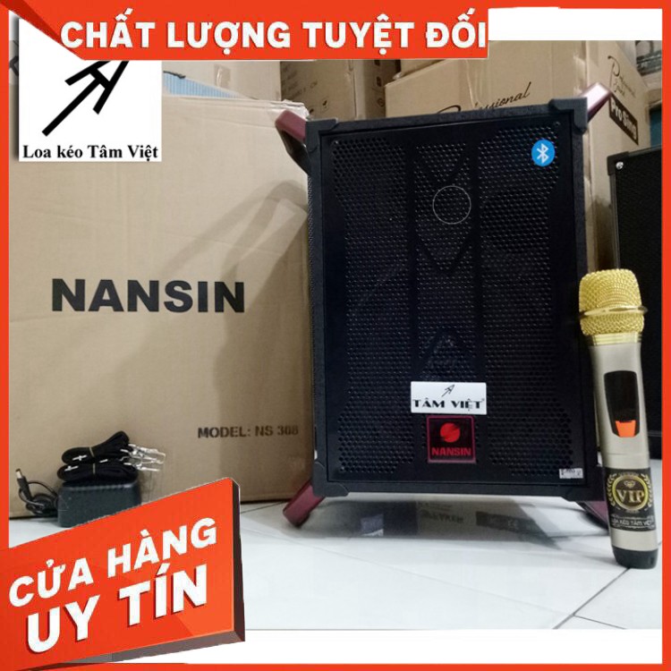 [Chính hãng] Loa karaoke du lịch “SHUBOSS 308” bass 2 tấc - BAO SHIP – Loa kéo Tâm Việt. - hàng chất lượng, giá tốt nhất