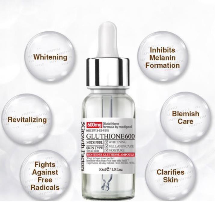 Serum Medi-peel Glutathione White Ampoule 30ml- Đỏ