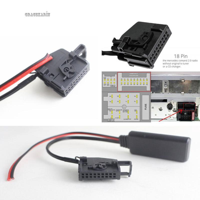 Cáp kết nối bluetooth W208 W203 W208W163 Aux Aps 220 W211 1pc 20cm 2.0 cho Mercedes Come chất lượng cao