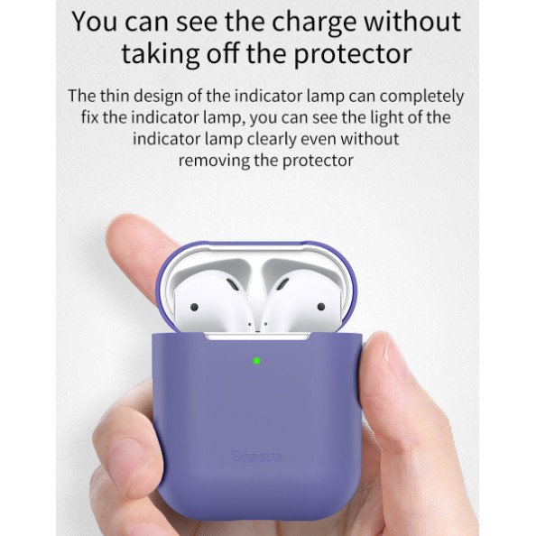 BASEUS Hộp Đựng Bảo Vệ Tai Nghe Airpods 1 / 2