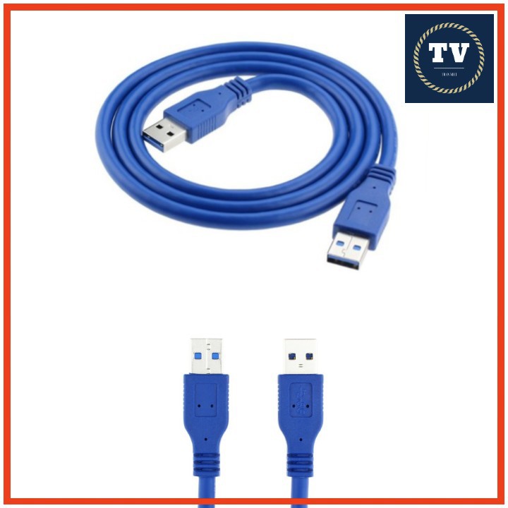 Dây cáp usb 2 đầu đực 60cm 3.0